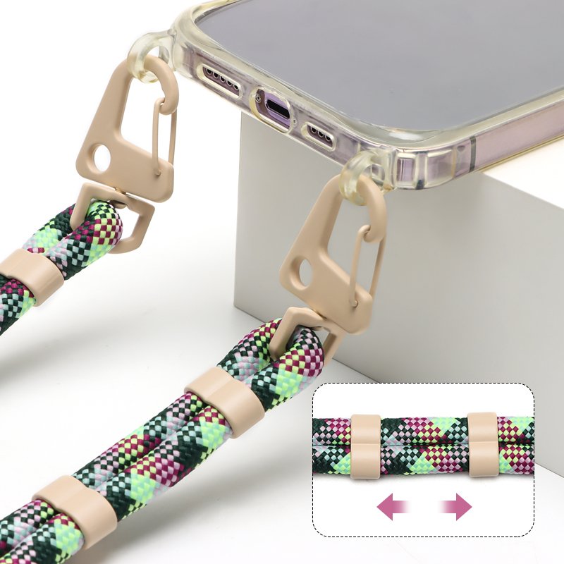 YLDS Adjustable Long Universal Crossbody Double Hooks Mobile Phone Strap Holder Phone Lanyard Durable Cell Phone Case Accessory
