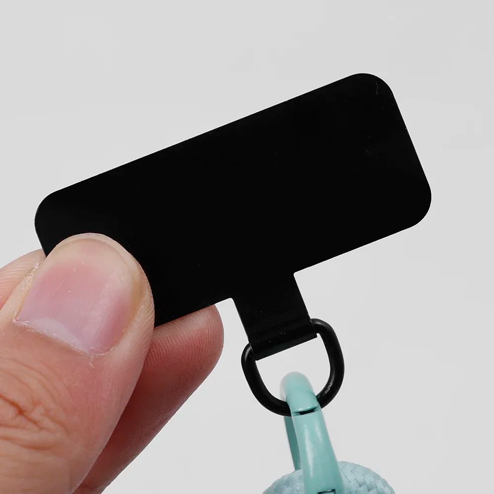 Detachable Metal Mobile Phone Lanyard Card Patch Anti-lost Strong Cellphone Strap Hang Cord Tabs for IPhone Samsung Xiaomi