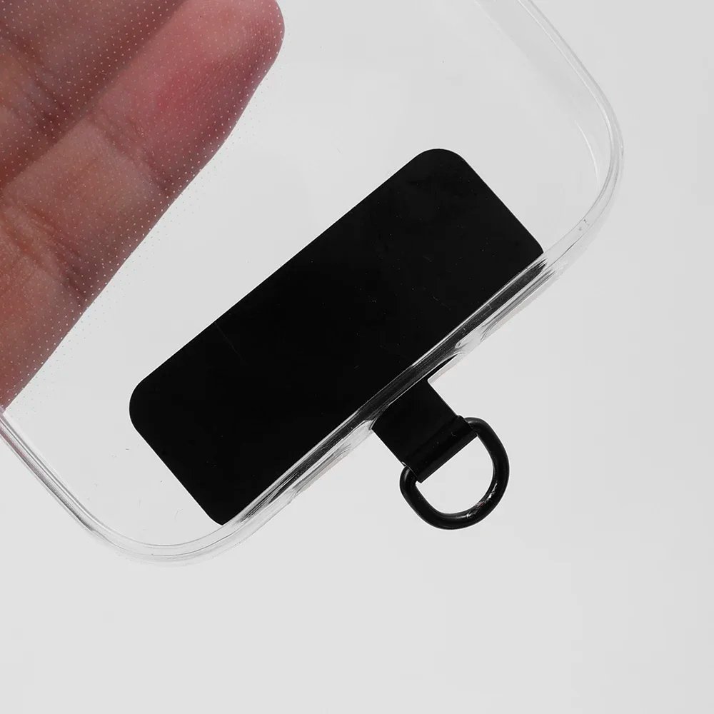 Detachable Metal Mobile Phone Lanyard Card Patch Anti-lost Strong Cellphone Strap Hang Cord Tabs for IPhone Samsung Xiaomi
