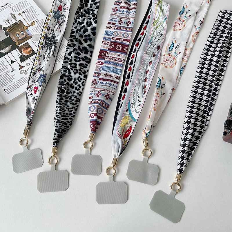 Universal Anti-Lost Mobile Phone Lanyard Strap Safety Neck Cord with Keys Chain Rope Phone Tether Accessory