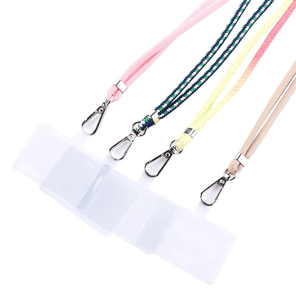 Custom Logo Adjustable Universal Crossbody Phone Lanyard with Tether Tab - Detachable Nylon Neck Strap for Phones and Souvenirs