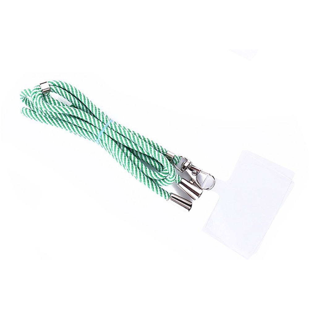 Custom Logo Adjustable Universal Crossbody Phone Lanyard with Tether Tab - Detachable Nylon Neck Strap for Phones and Souvenirs