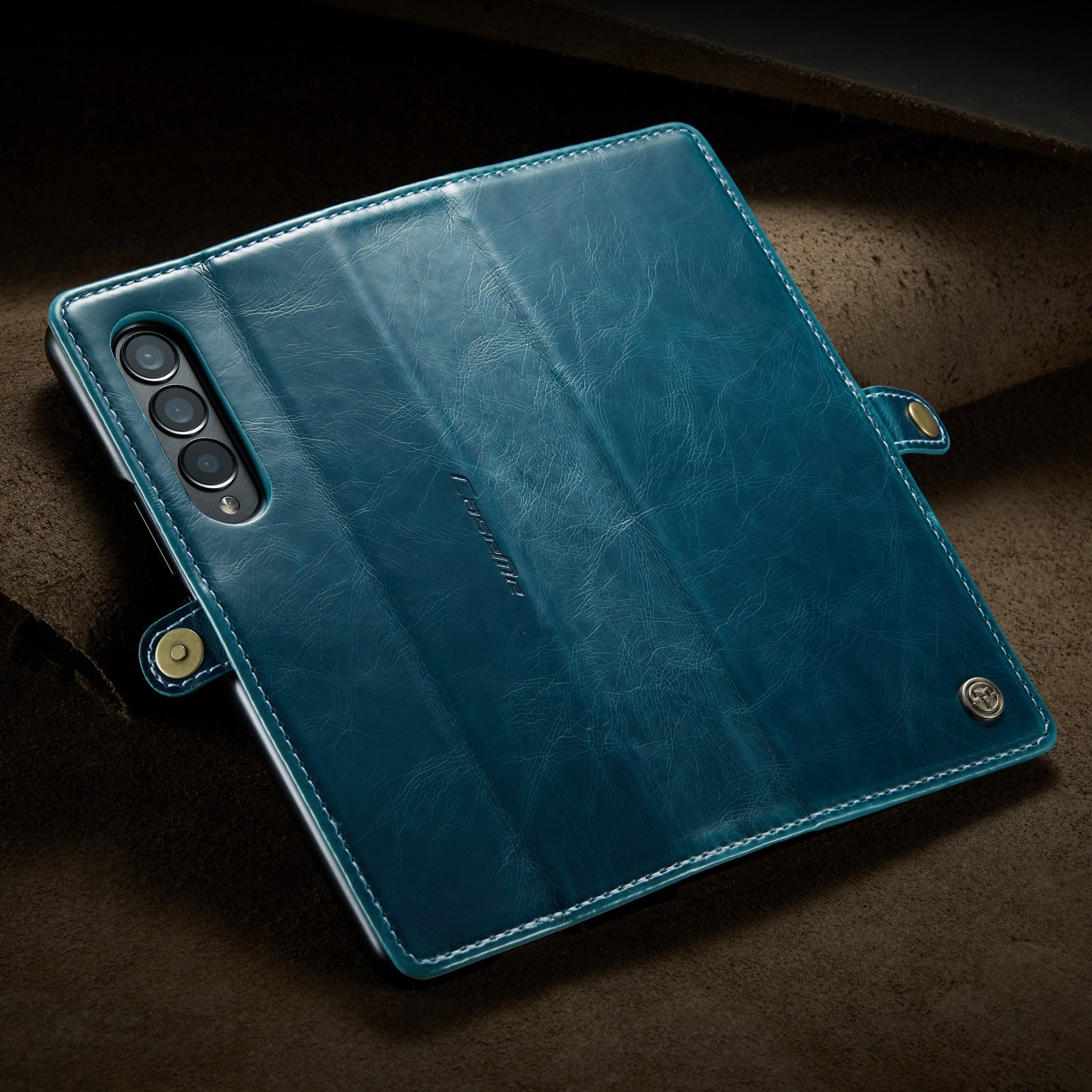 High Quality fold 3 New Leather Mobile Phone Case For Samsung Galaxy Z fold 3 Phone Case Back Cover card holder