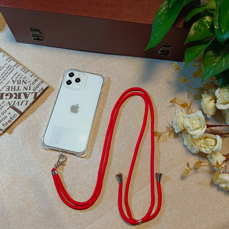 mobile phone lanyard rope crossbody can be backed, sturdy, durable, and has an adjustable telescopic mobile phone accessories