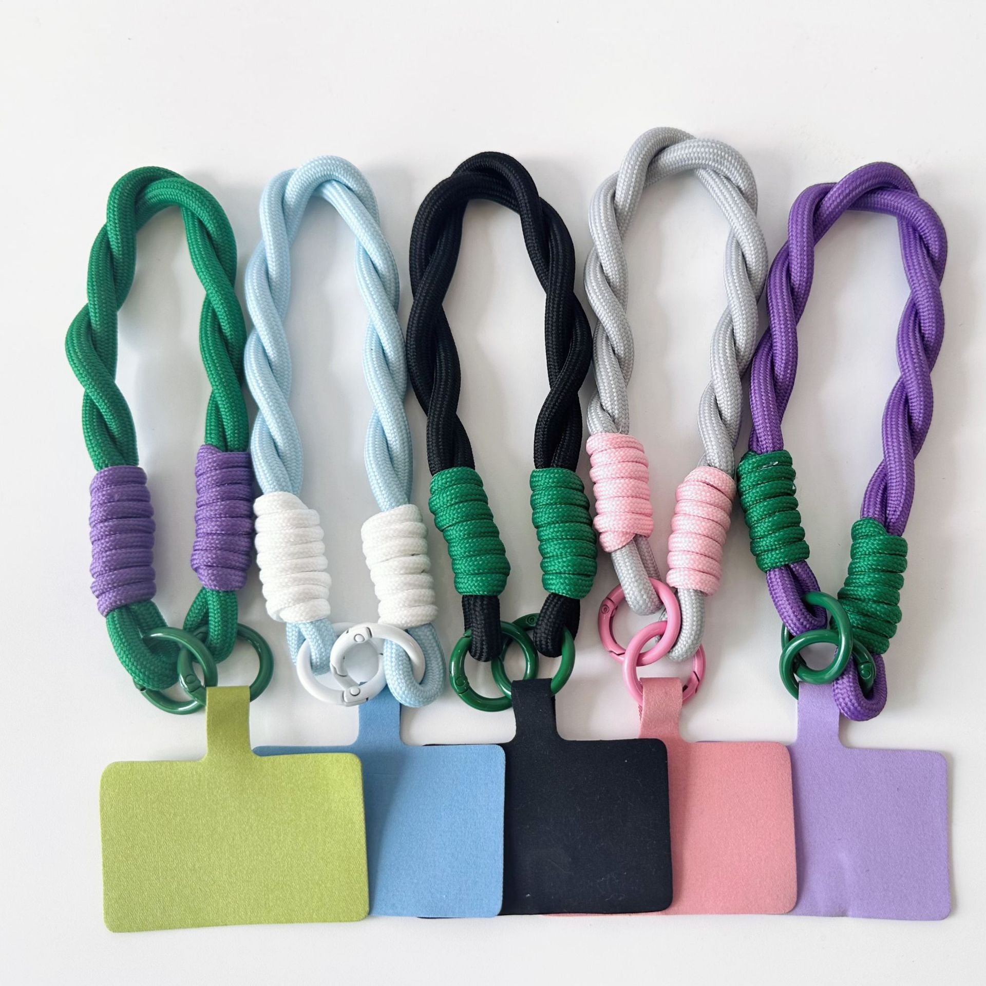 Premium Durable Nylon Phone Lanyard Wrist Strap Charm Handheld Accessory Anti Loss Mobile Phone Chain for Preventing Phone Loss