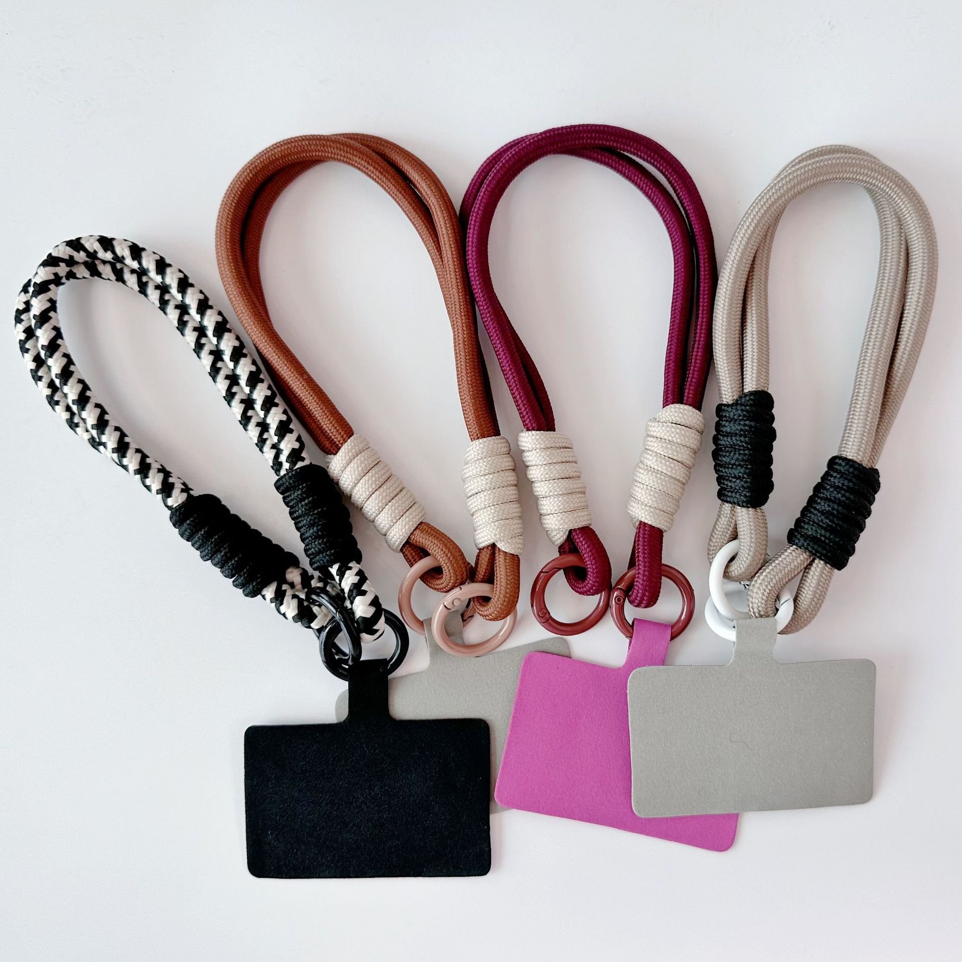 Premium Durable Nylon Phone Lanyard Wrist Strap Charm Handheld Accessory Anti Loss Mobile Phone Chain for Preventing Phone Loss
