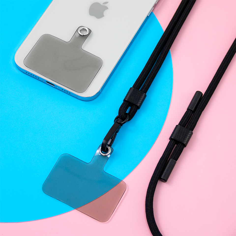 Universal Adjustable Crossbody Shoulder Neck Strap Tether Patch Cell Phone Lanyard For All Iphone Smartphone mobile phone straps