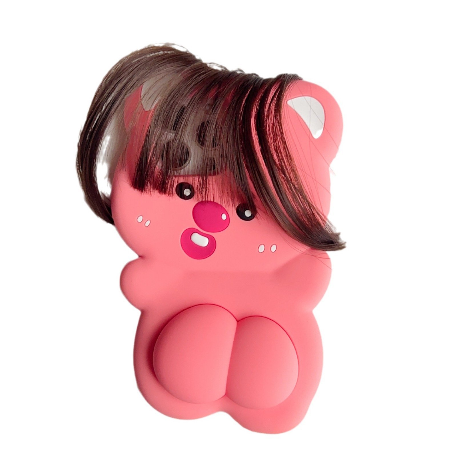 bangs Loopy Soft Buttocks Iphone Case Kawaii MINISO Cute Loopy Creative Girls New Phone Protective Case Anime Toys Fun Gifts