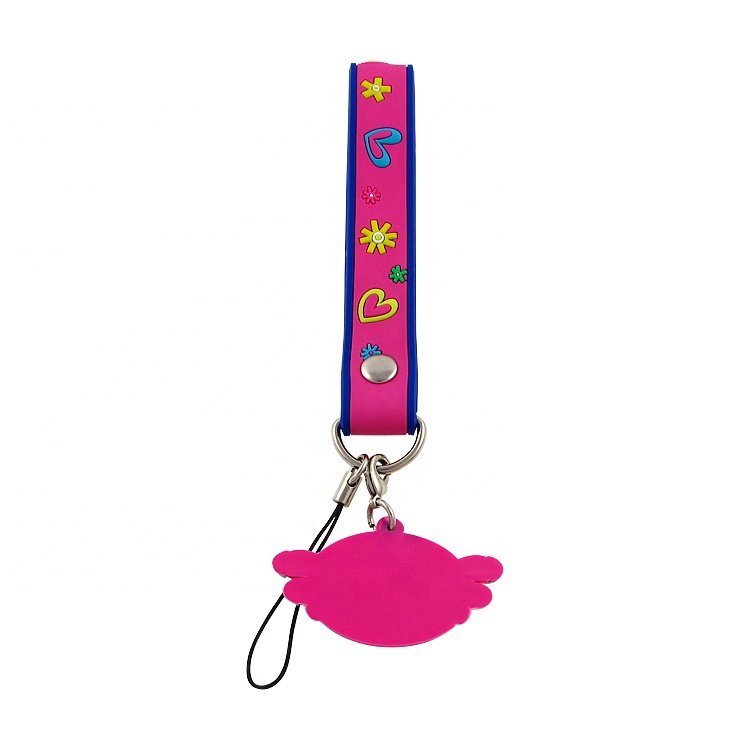 Cute Custom Heart Love Cell Mobile Phone Strap Charms