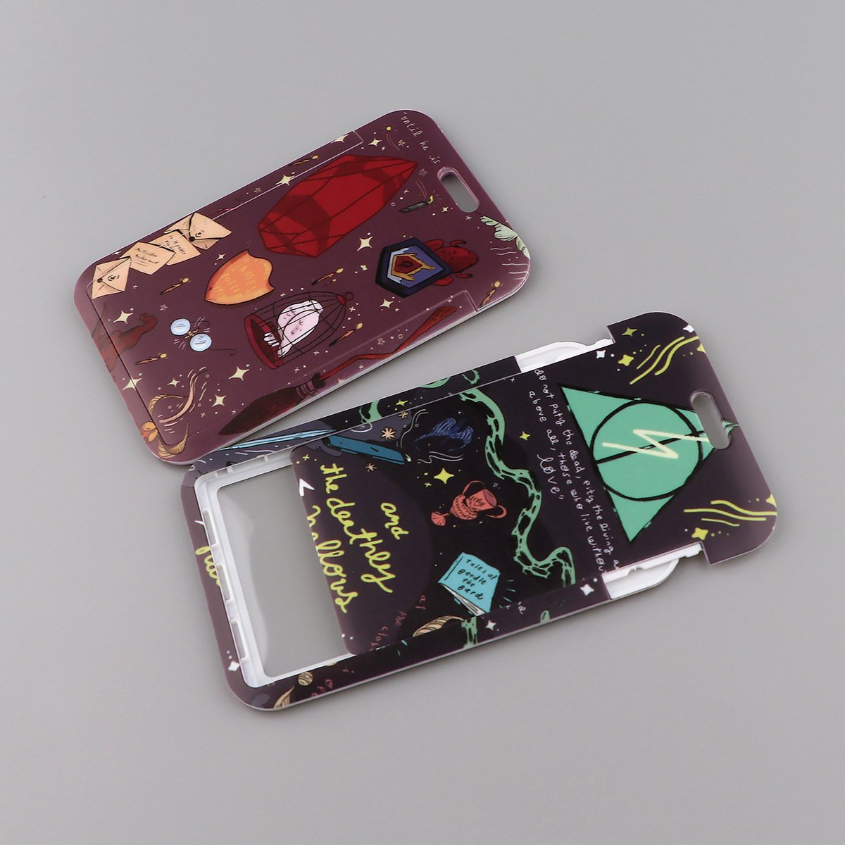 55 Styles Harry Platform 9-3/4 Hedwig Hermione Credential ID Card Holders Long Phone Strap Anime Lanyards Cos Movies