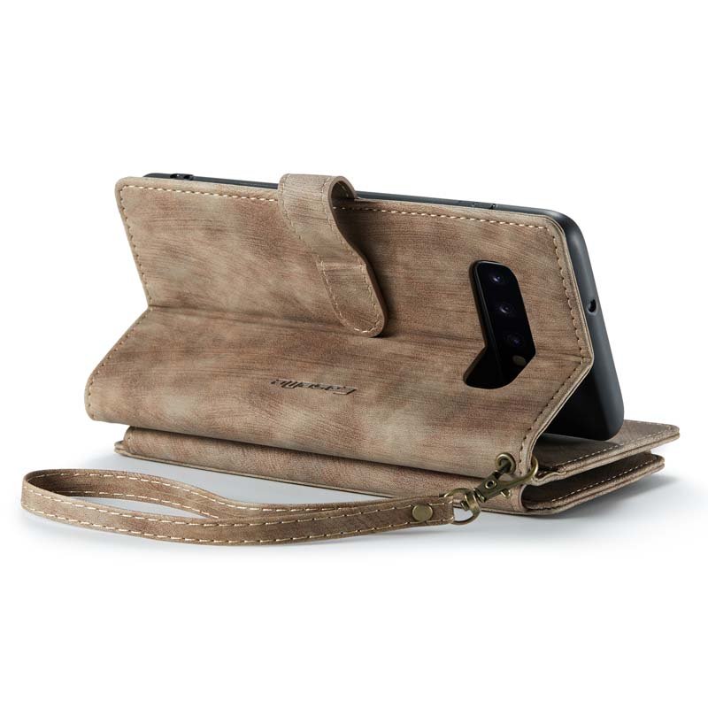 Flip Cover for Samsung Galaxy S10 Plus Case Wallet Case Leather Wallet Business Mobile Phone Cases for S105g Silicon