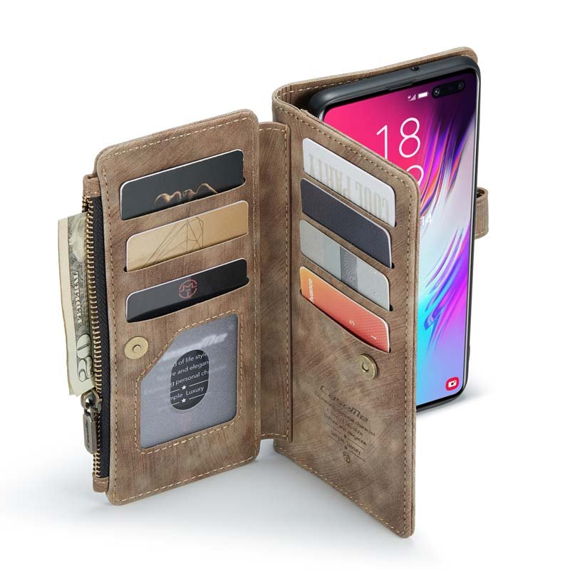 Flip Cover for Samsung Galaxy S10 Plus Case Wallet Case Leather Wallet Business Mobile Phone Cases for S105g Silicon
