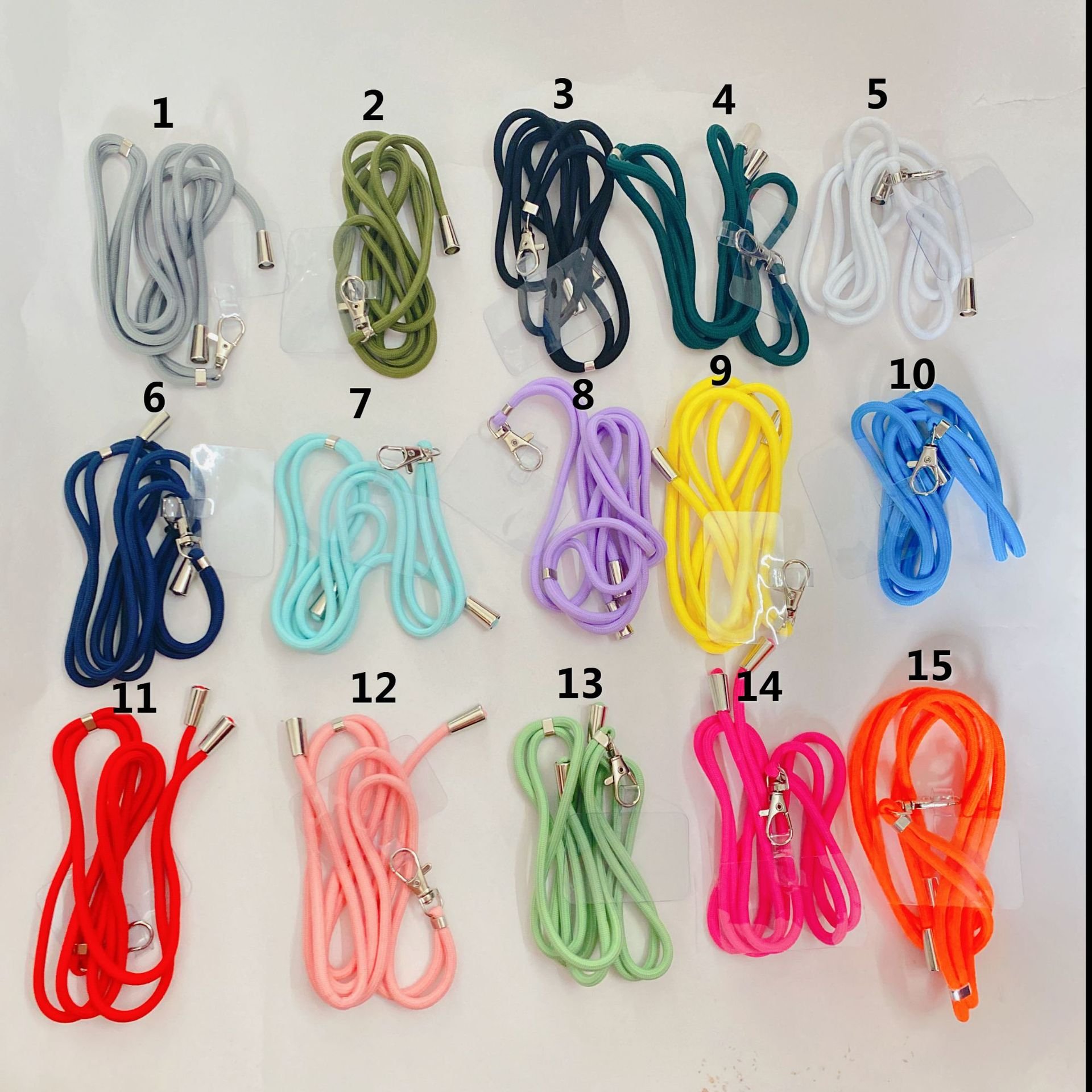 wholesale mobile phone lanyard adjustable crossbody cell phone neck strap lanyard with tether tab