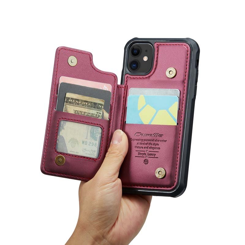 CaseMe RFID Protective Mobile Phone Case Full Body Wholesale for iPhone 11 Leather Phone Case