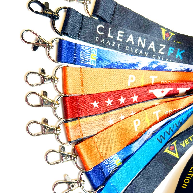 Promotional Phone Lanyard With Id Card Badge Holder Neck Strap Lanyard With Logo Custom Nylon Lanyards