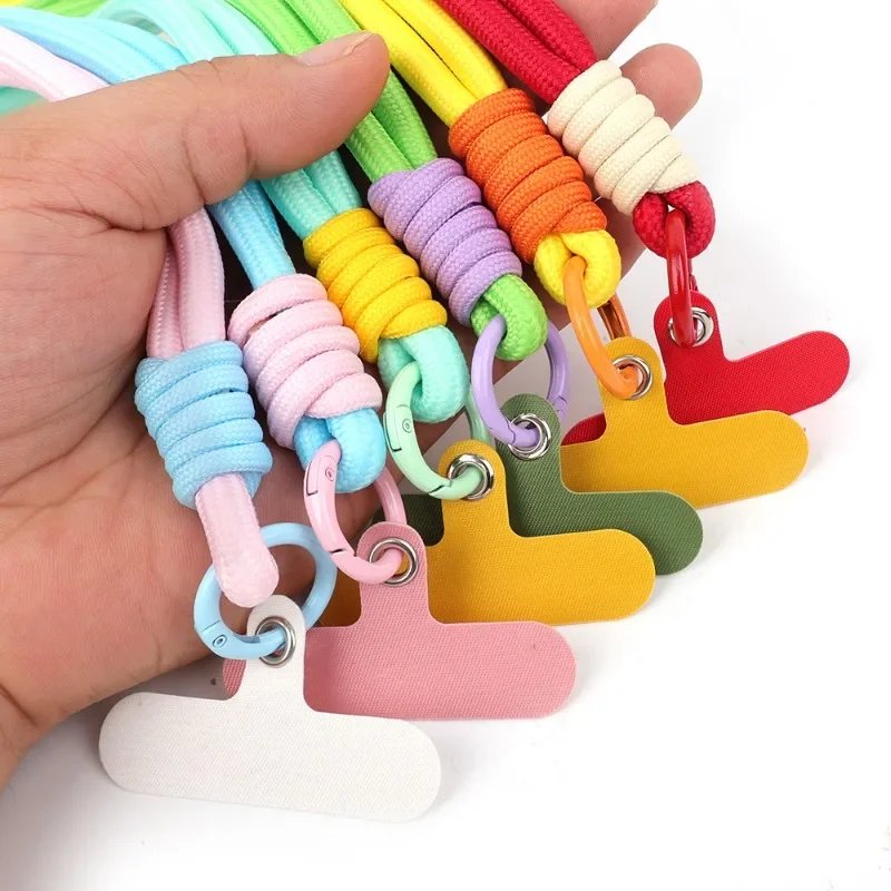 Mobile Phone Lanyard Wrist Strap with Tether Tabs Anti-lost Cell Phone Wrist Hanging Rope