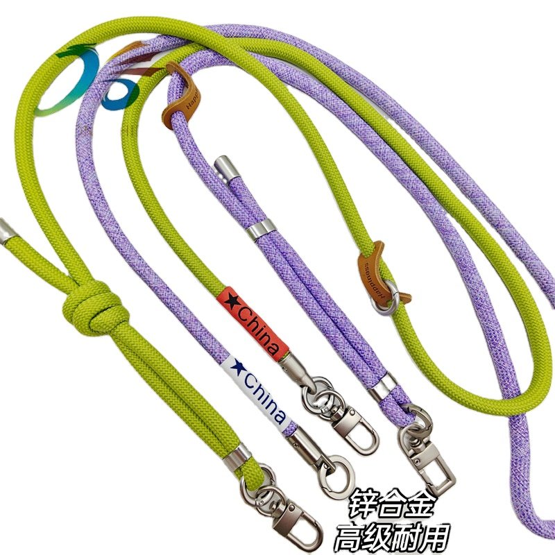 wholesale custom fabric phone case cord keychain body hanging sling grip shoulder strap crossbody lanyard for cell mobile phones