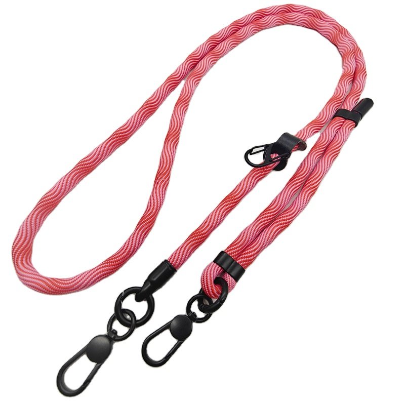 wholesale custom fabric phone case cord keychain body hanging sling grip shoulder strap crossbody lanyard for cell mobile phones