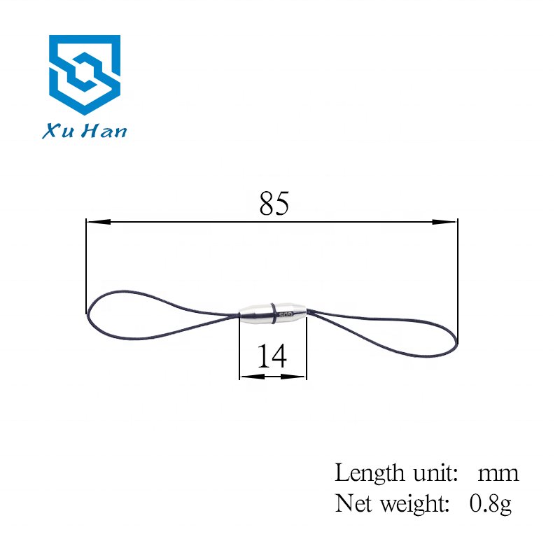 Manufacturer Direct Selling High Quality Spiral Split Black mobile phone strap