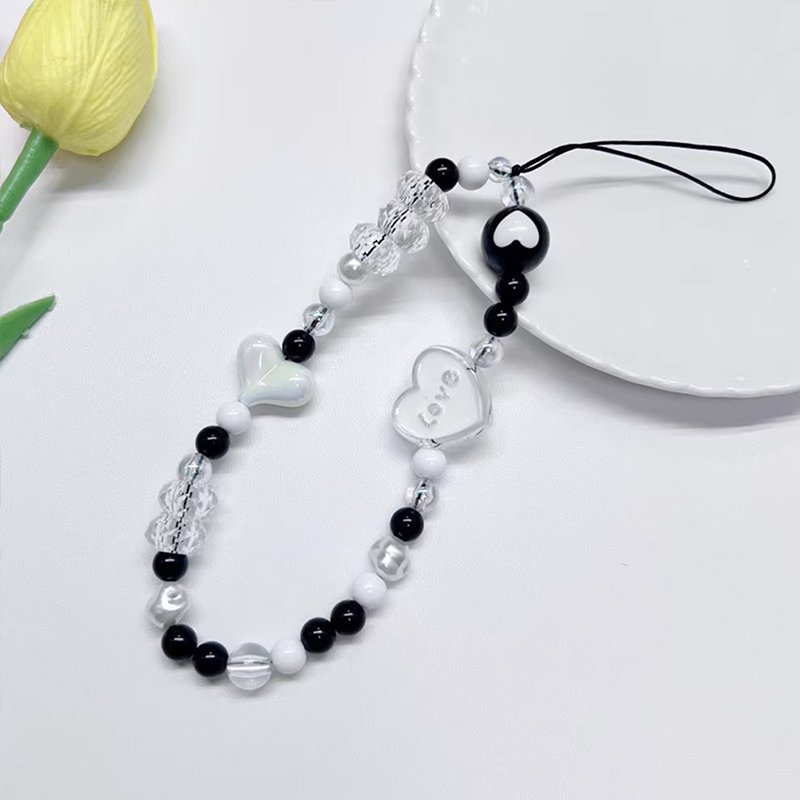 Good quality Pink strap chain bracelet universal lanyard for cell phone
