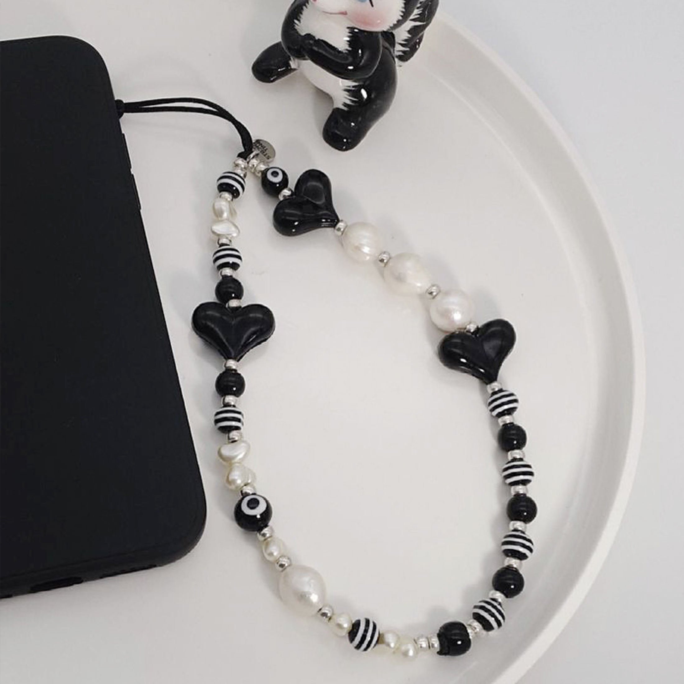 Good quality Pink strap chain bracelet universal lanyard for cell phone