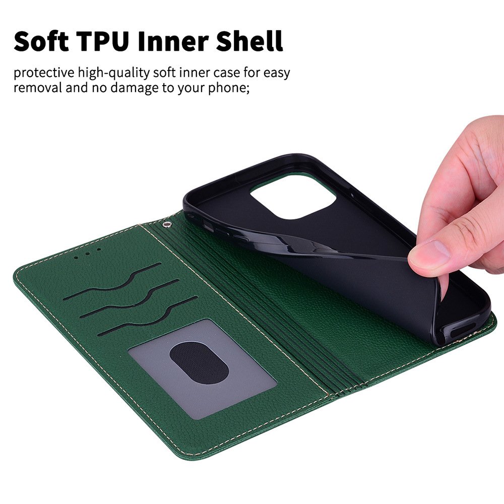 Luxury factory cost wallet leather flip magnetic cover for iphone xr to 14 pro phone cases
