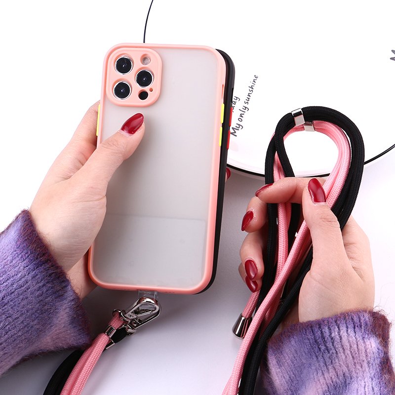 Mobile Phone Accessories Universal Crossbody Necklace Strap Patch Tab Tether Cell Smartphone PhoneCustom Case Lanyard