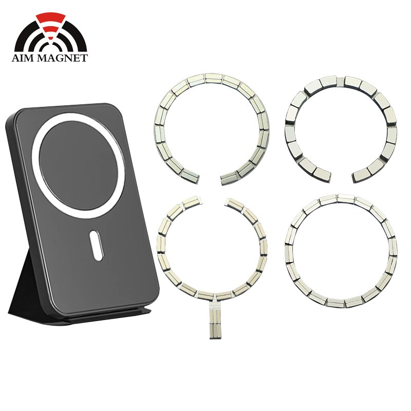 Strongest n52 magnetic original neodymium base strong wireless charging ring magnet