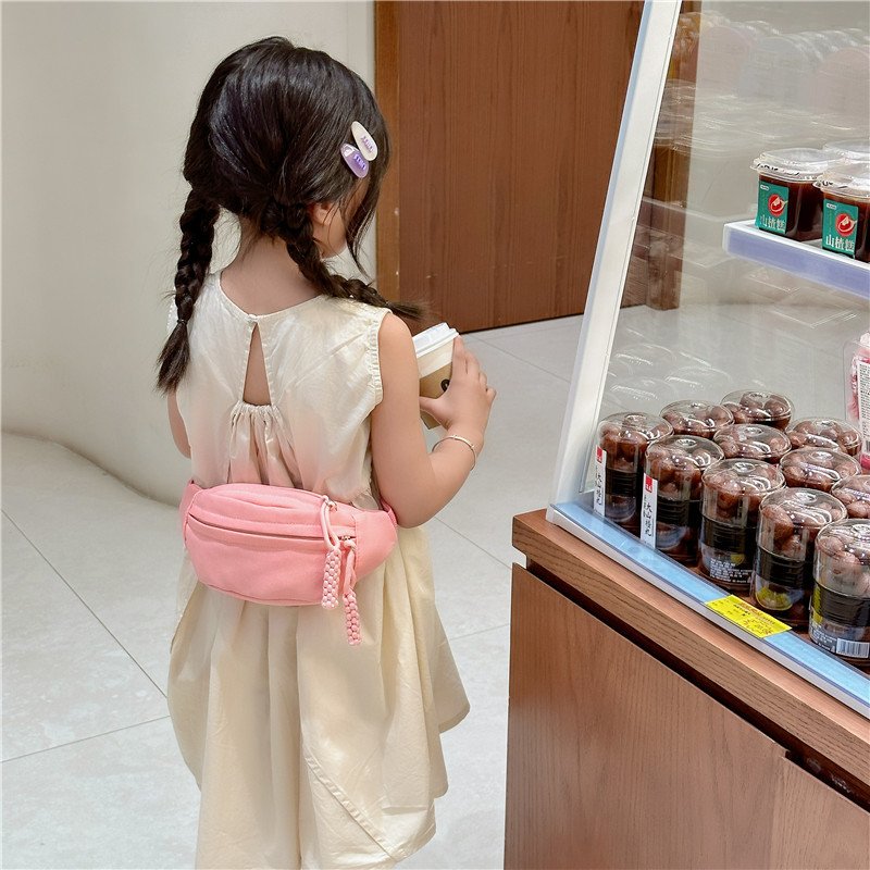 the cheapest hot selling items fashion chest bag toddlers crossbody pouch custom fanny pack for teenage girl kids waist bags