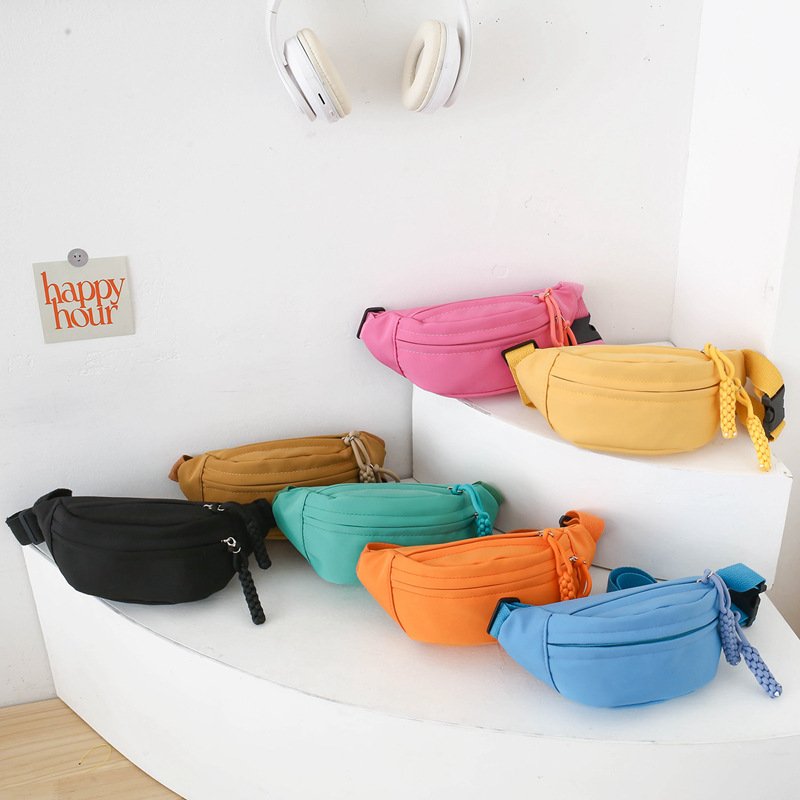 the cheapest hot selling items fashion chest bag toddlers crossbody pouch custom fanny pack for teenage girl kids waist bags