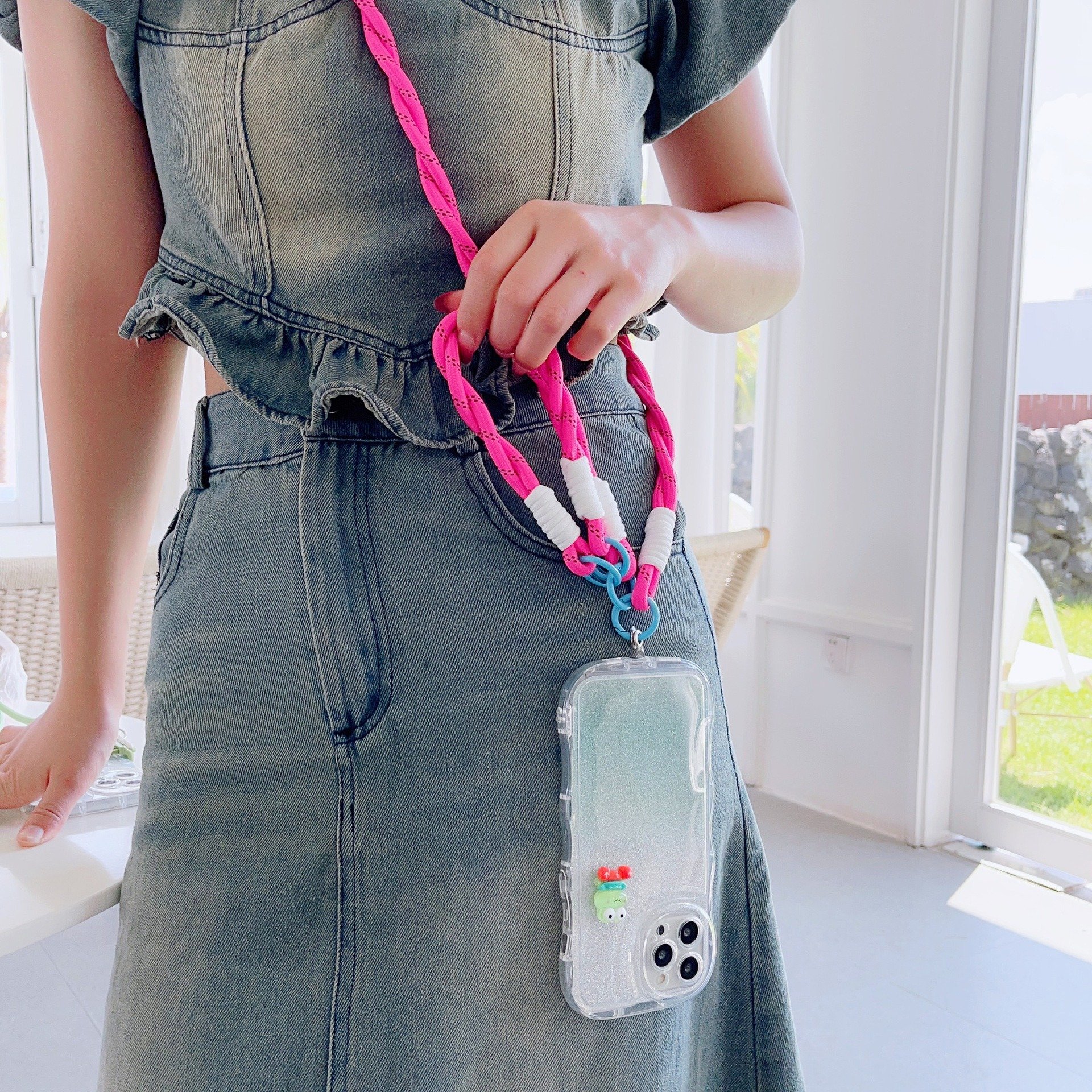 Factory Price Customized Phone Lanyard Rope Phone Strap Mobile Phone Lanyard