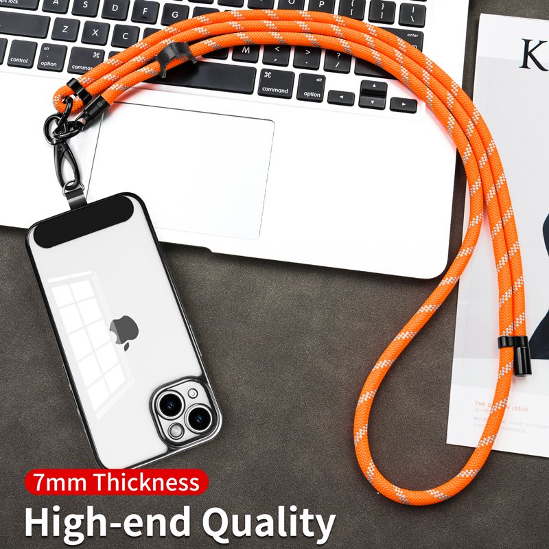 Cell Phone Rope Strap Accessories Universal Mobile Phone Lanyard Crossbody Necklace Strap Patch Tether Adjustable length