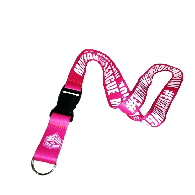 Mobile Phone Neck Lanyard Nylon Strap Keychain Satin Polyester Custom Breakaway Airline Aviation Airbus Lanyards