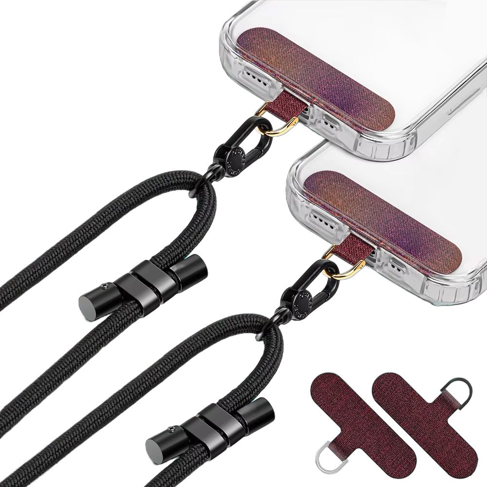 Crossbody Universal Phone Lanyard Mobile Phone Case Lanyard Pad Tether Patch Tab Hang Around Neck Phone Rope Strap