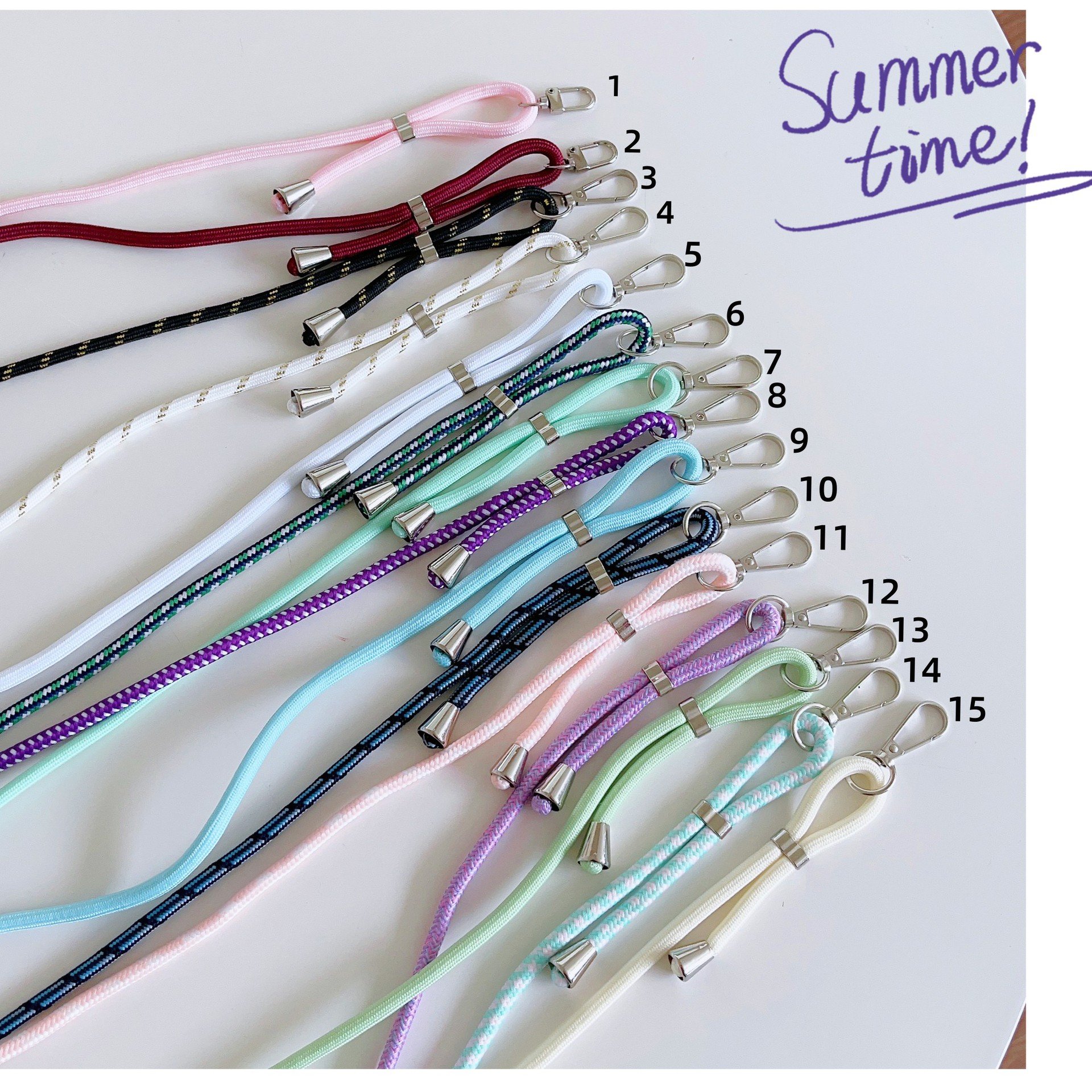 Custom Mobile Phone Straps Universal Phone Case Lanyard With Nylon Adjustable Patch Wrist Strap For Cellphone
