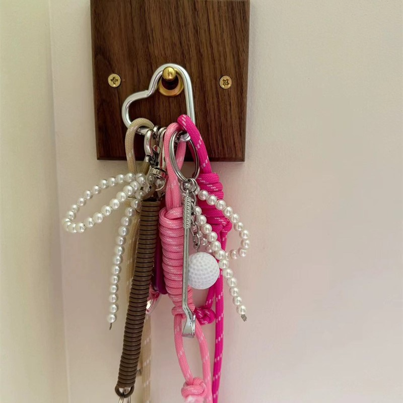 Colorful Rope Bag Pendant, Cartoon Duck and Plush Keychain, Mobile Phone Strap, Backpack Tag, Car Key Decoration