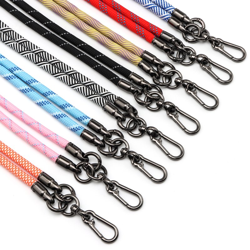 Customized Smartphone Phone Case Accessories 6mm 8mm Phone Lanyard for Easy Strap Card