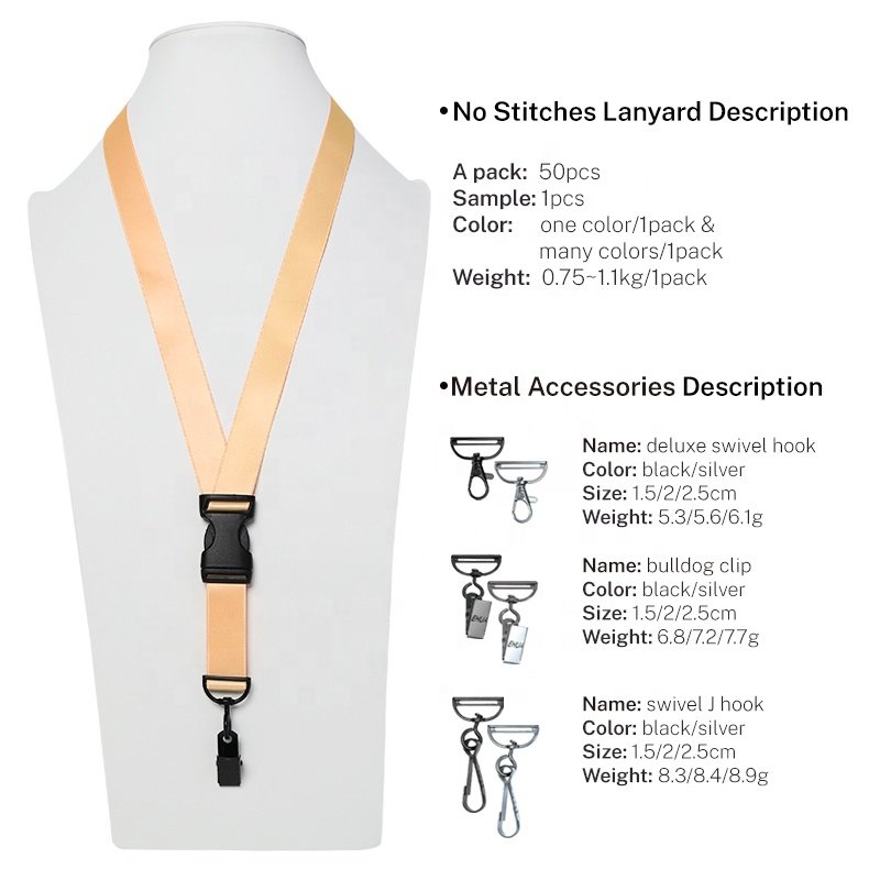 EHUA Credential holder Ergonomics Seamless Key lanyard Car KeyChain ID Card Cover Pass Gym Badge KeyHolder Office Neck Strap