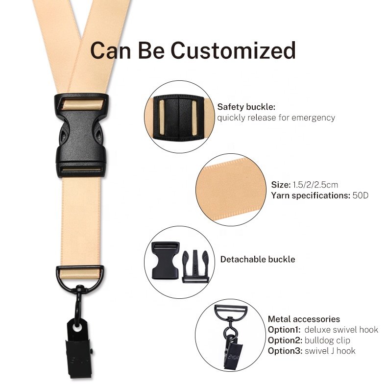 EHUA Credential holder Ergonomics Seamless Key lanyard Car KeyChain ID Card Cover Pass Gym Badge KeyHolder Office Neck Strap