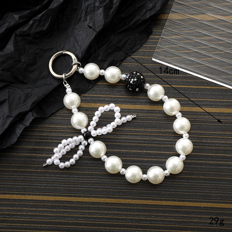 2025 phone strap mobile phone chain beaded cartoon crystal beaded cell phone covers chains for Iphone