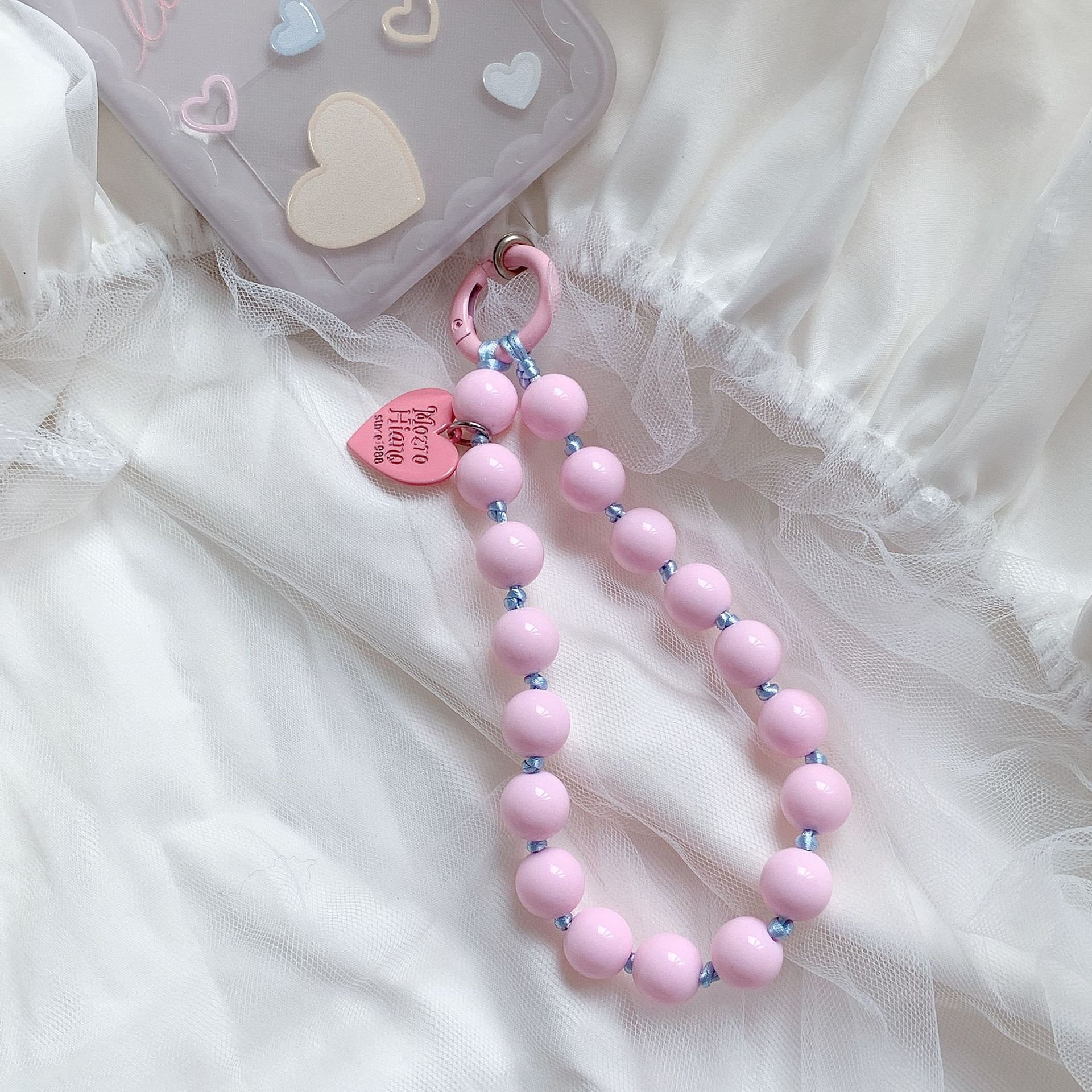 DIY fashion acrylic bag chain mixed colorful mobile phone chain versatile trendy ins trendy beauty mobile phone with wholesale