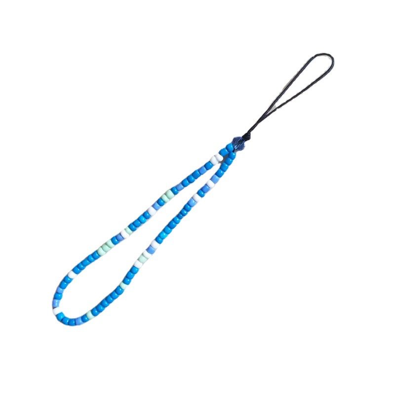 Rainbow Heishi Beads Smile Mobile Phone Chain Strap Holder Lanyard Polymer Clay Phone Chain For Women