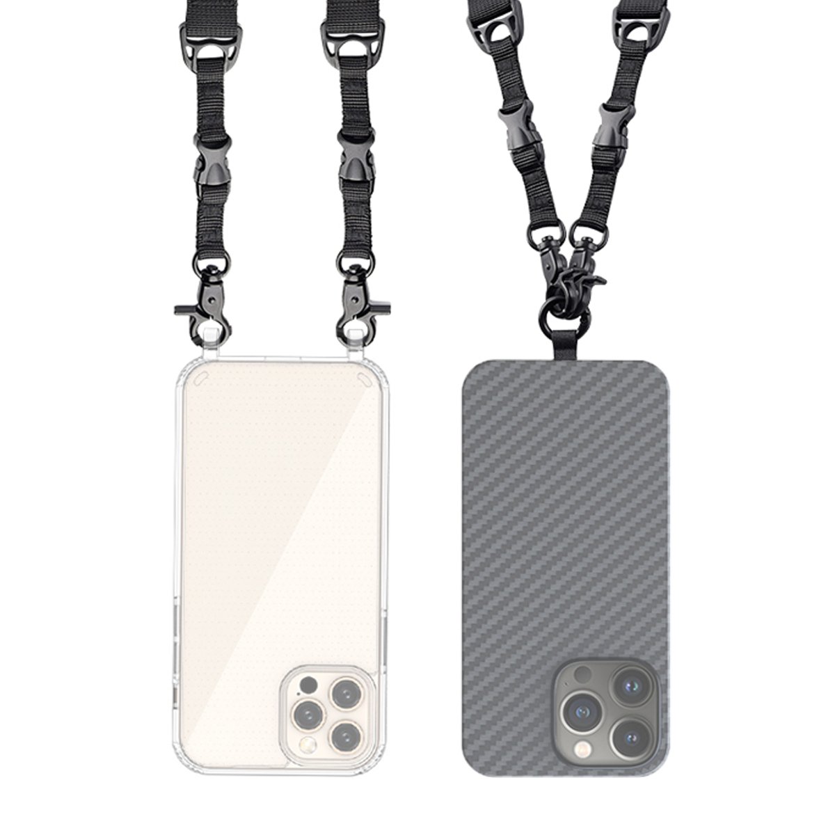 Melei crossbody lanyard adjustable long neck shoulder cell phone strap for mobile phones, bags,key chains, card holders