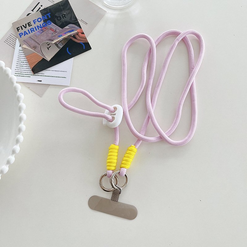Adjustable Harness Mobile Phone Strap Long Neck Hanging Rope Case with Cross Slung Feature Portable and Personalized
