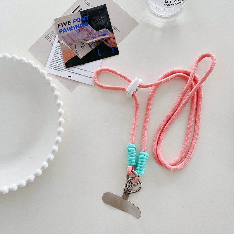 Adjustable Harness Mobile Phone Strap Long Neck Hanging Rope Case with Cross Slung Feature Portable and Personalized