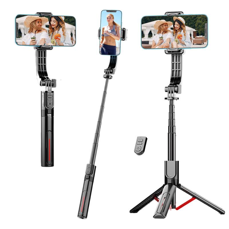 CO8 Super anti-shake rotatable mobile phone stand, multi-function unidirectional joint single-axis stabilizer