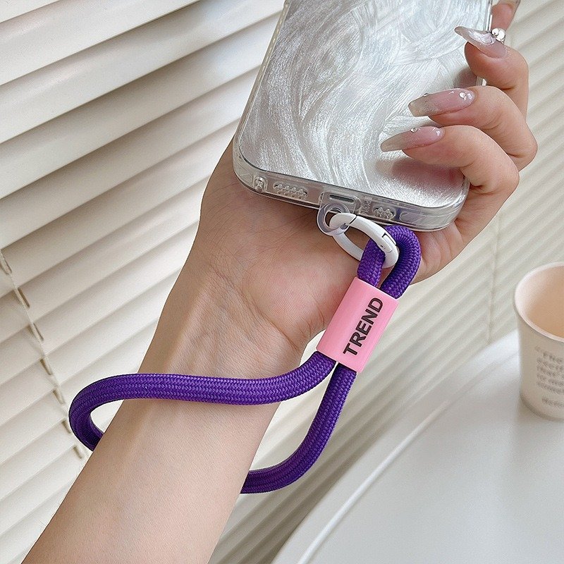 Short Mobile Phone Wrist Strap Cellphone Strap Lanyard Portable Keychain Hands Free Phone Straps Pendant
