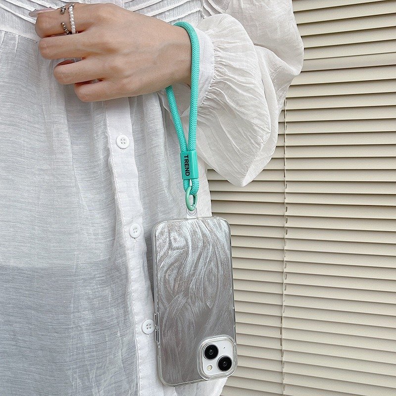 Short Mobile Phone Wrist Strap Cellphone Strap Lanyard Portable Keychain Hands Free Phone Straps Pendant