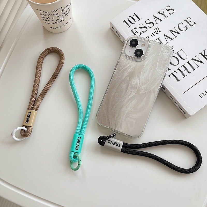Short Mobile Phone Wrist Strap Cellphone Strap Lanyard Portable Keychain Hands Free Phone Straps Pendant