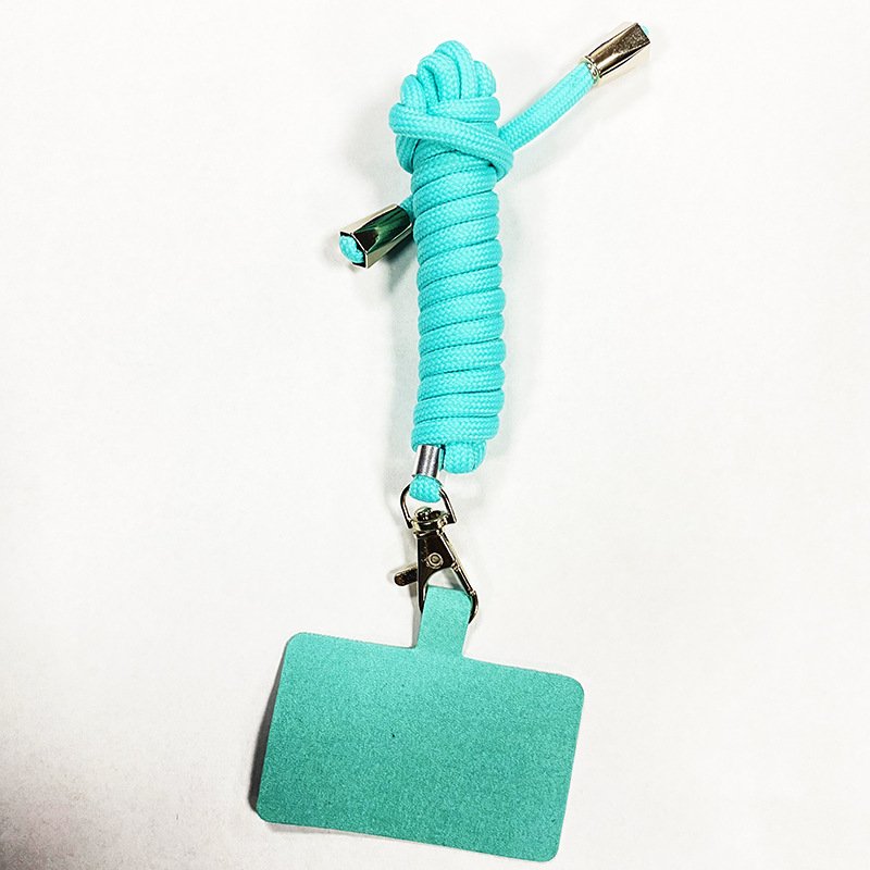 Adjustable Cell Phone Crossbody Lanyard With Nylon Patch Smartphones Neck Strap